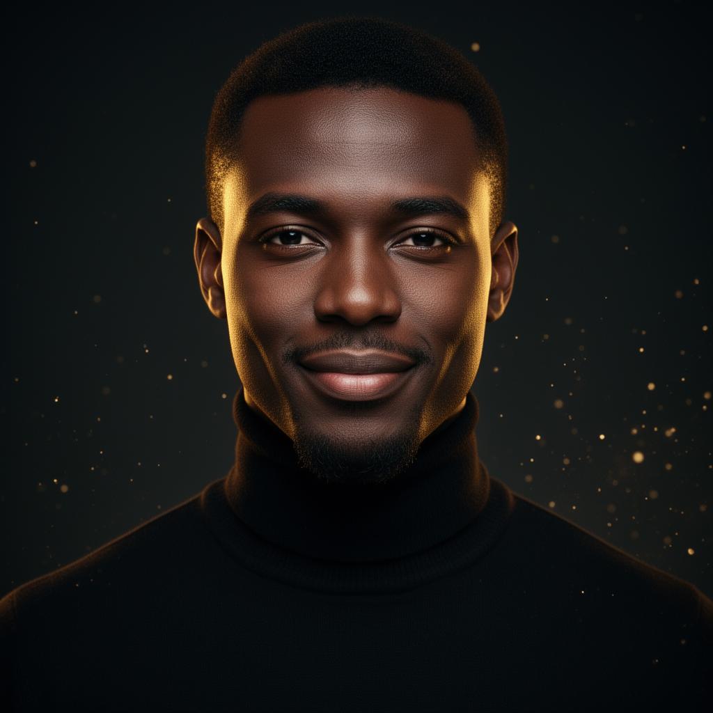 Portrait de M. Berthe, fondateur de l'application MakeIAflyer